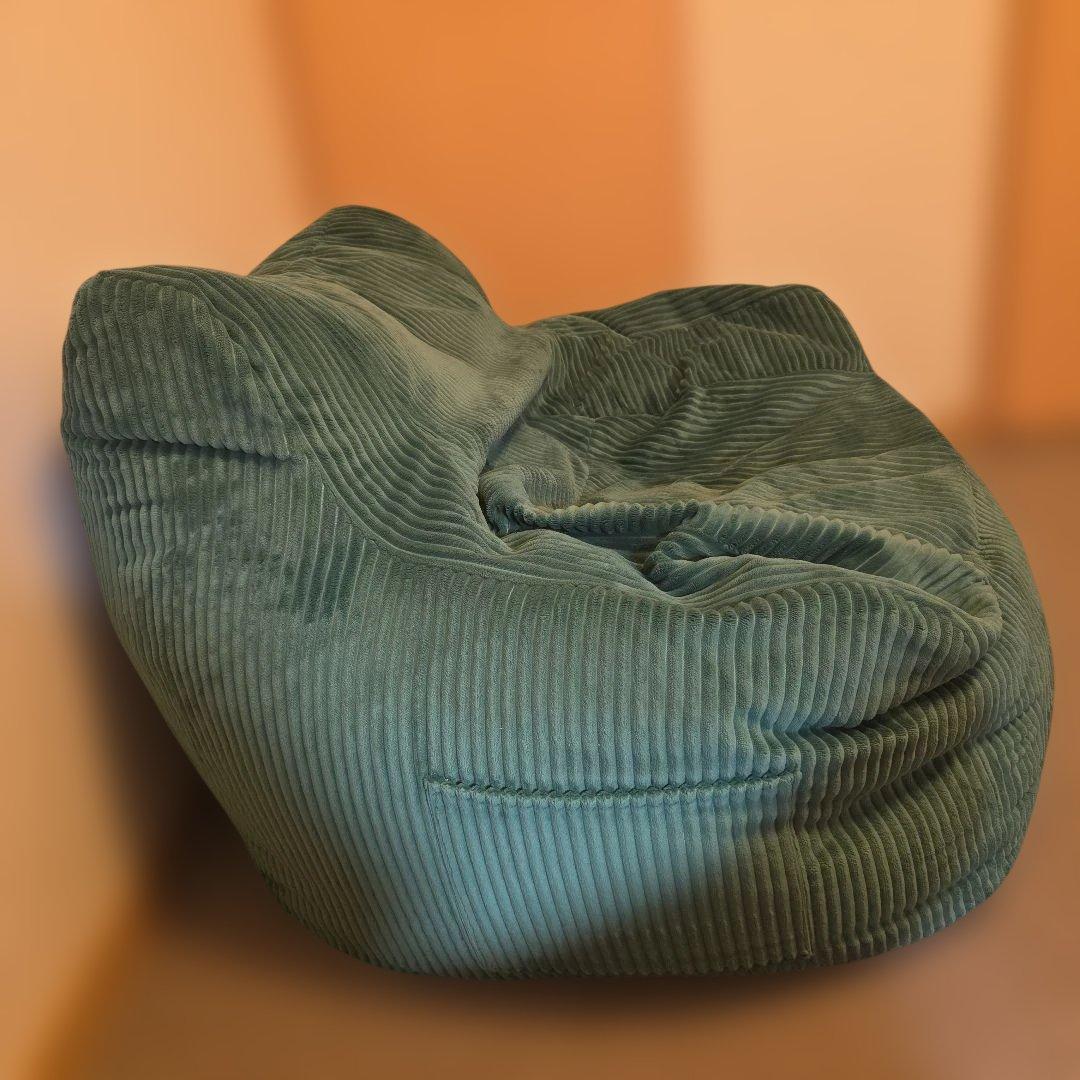 LOOSY HUGME 1人がけビーズソファ Green