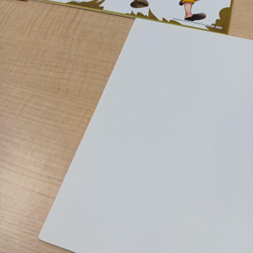 ❶一番くじ ワンピースEX 色紙 アートプレート ステッカー 大量 まとめ売り