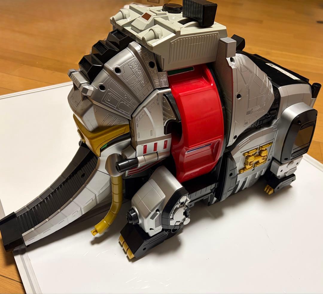 忍風戦隊ハリケンジャー超ド級カラクリメカ ＤＸリボルバーマンモス ジャンクおまけ