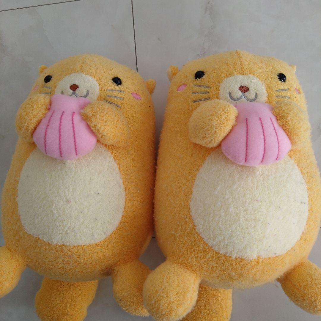 フリッカ　ましゅまろぴろー　ラッコ親子