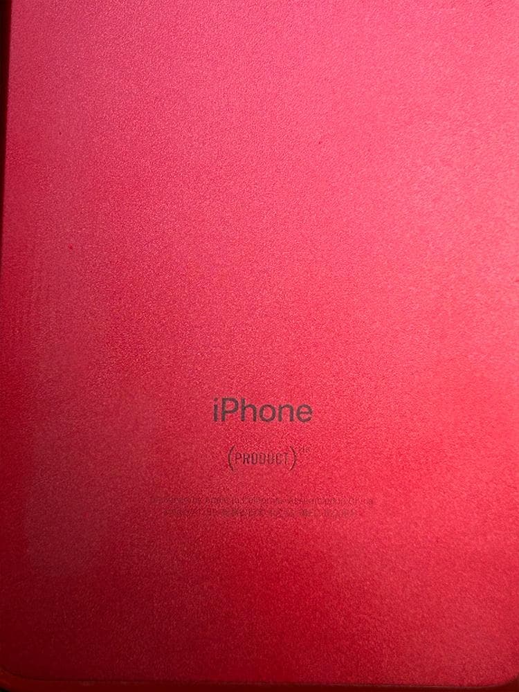 iPhone 7 Plus RED 128GB SIMフリー 付属品完備