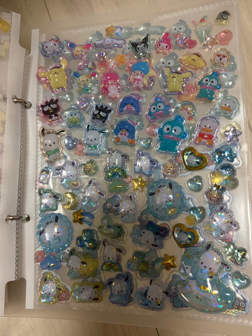 サンリオ ボンボンドロップシール シール帳