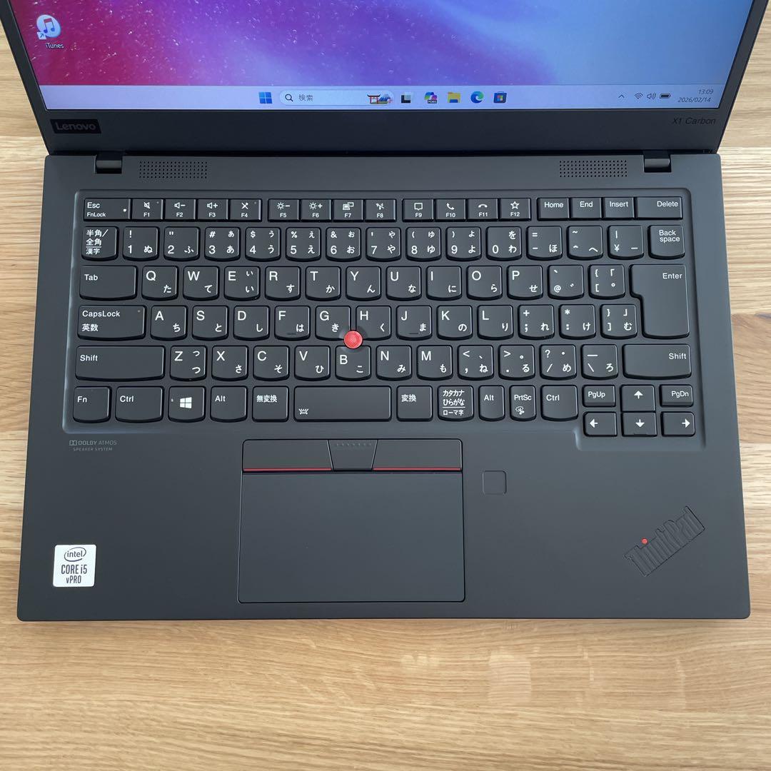 【準美品】Lenovo X1 Carbon Gen8 i5 8GB SSD256
