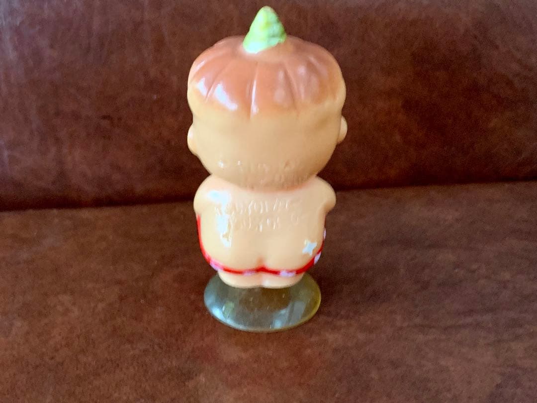 ☆【希少】ミニソフビ・鬼のパンツ・小鬼・昭和レトロ・赤鬼・SIGNAL1984