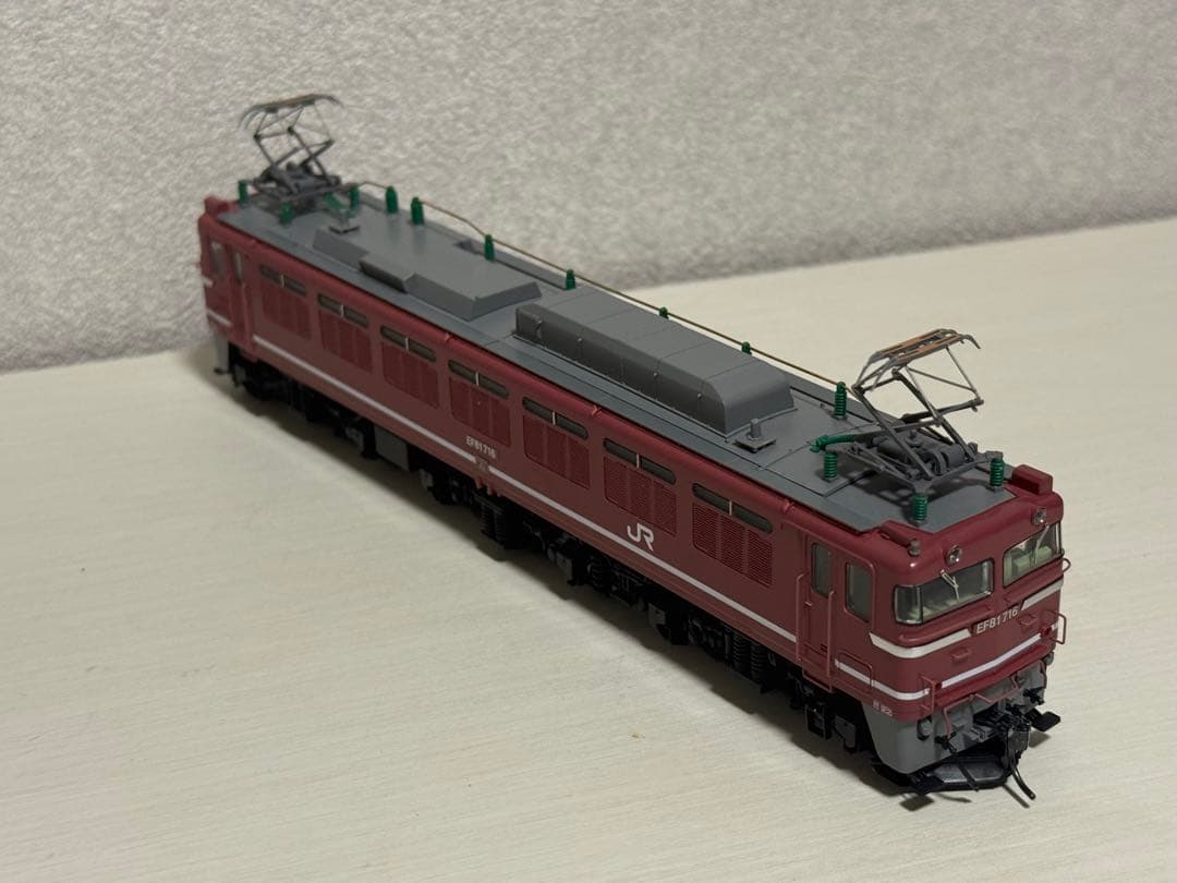 トミックス HO-163 EF81 600形電気機関車（貨物更新車）精密加工品