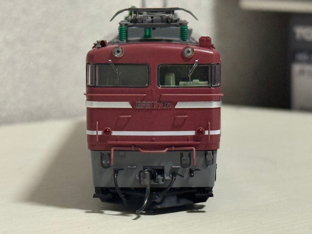 トミックス HO-163 EF81 600形電気機関車（貨物更新車）精密加工品