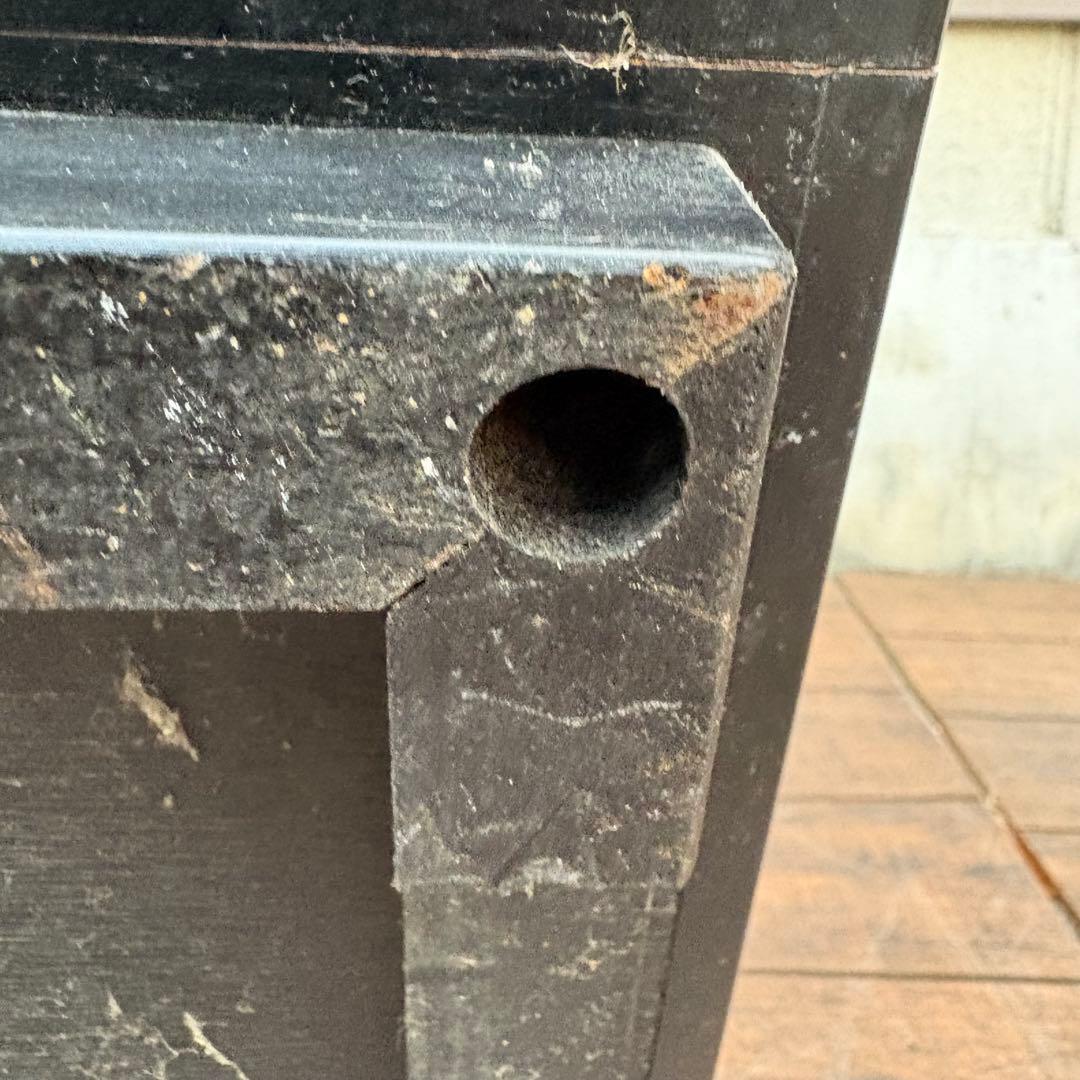 C壁 昭和レトロ 木製 茶箪笥 茶棚 ガラス戸 飾り棚 サイドボード 古家具