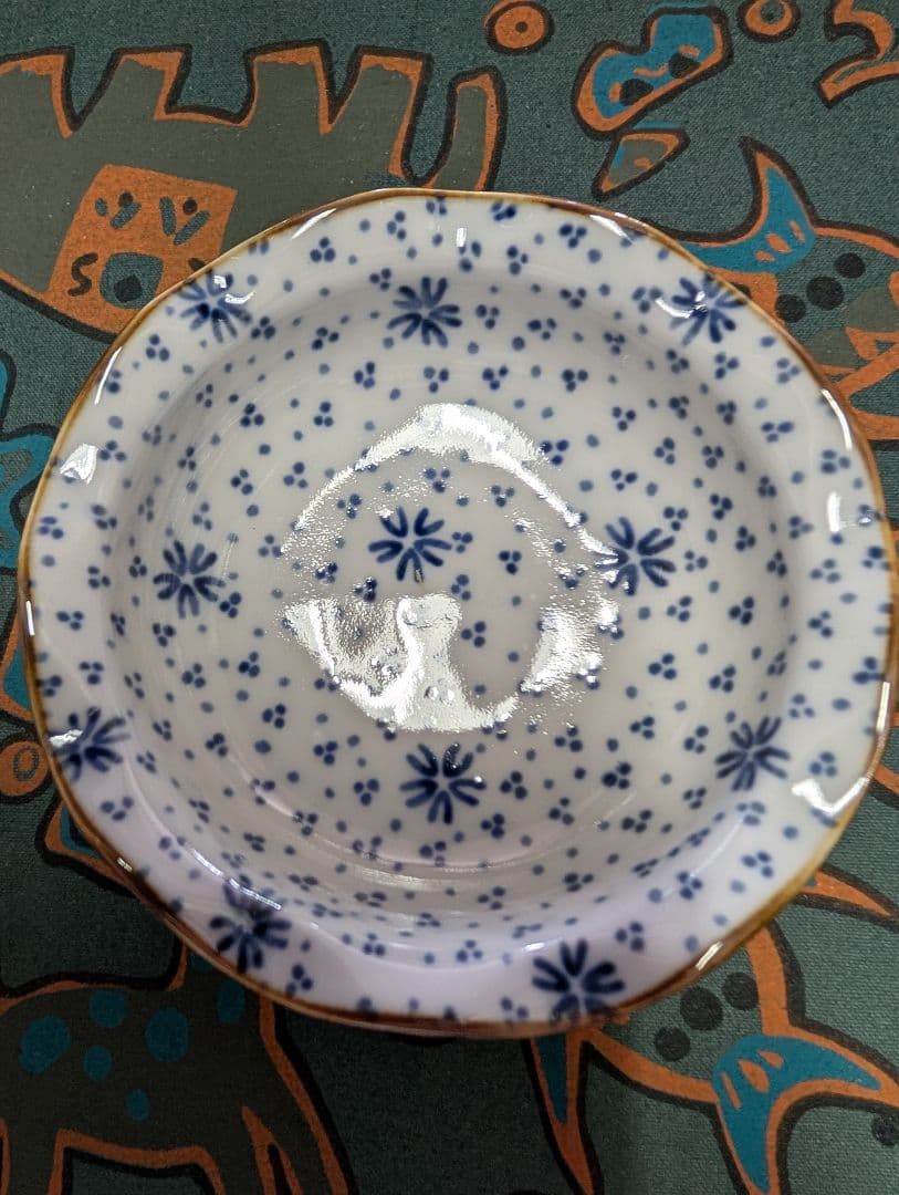 ぶる〜浪漫　箱付5皿　美濃焼