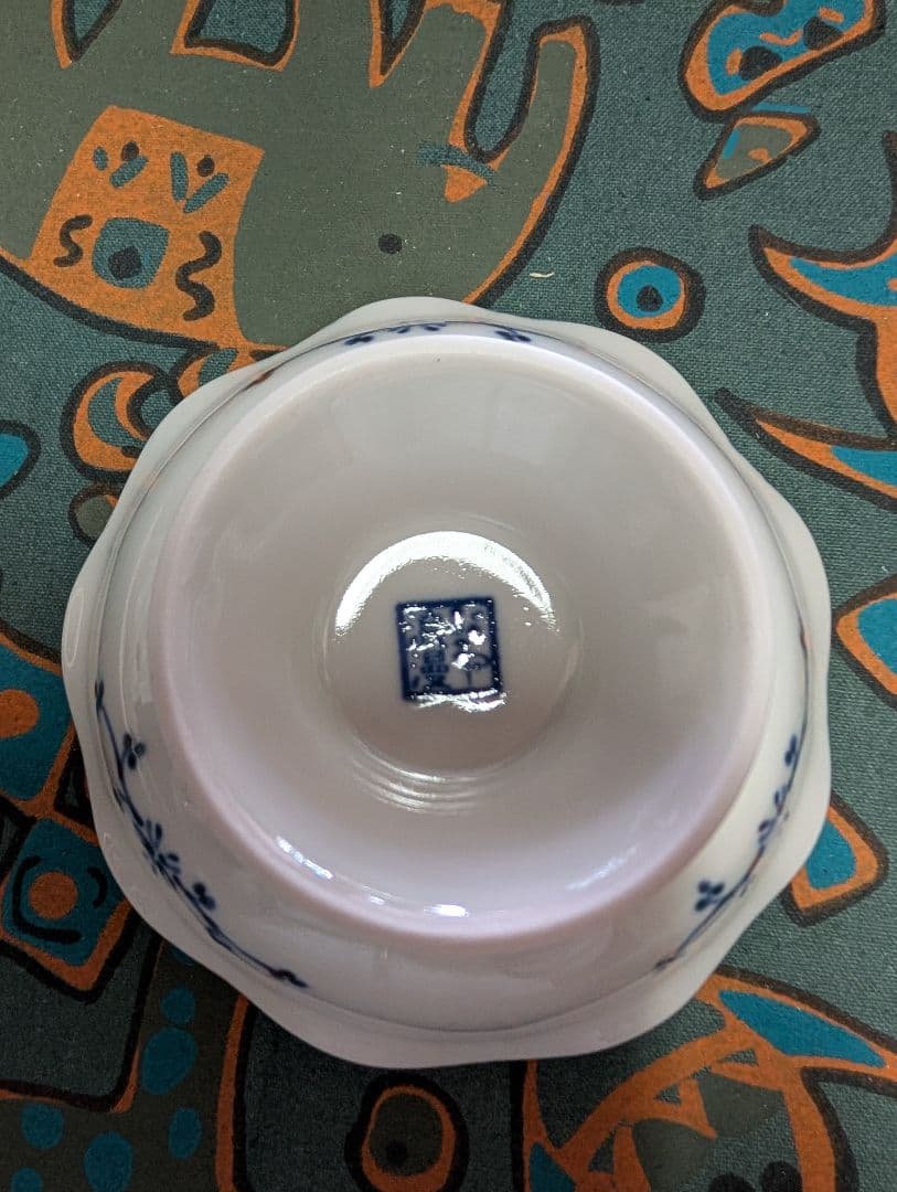 ぶる〜浪漫　箱付5皿　美濃焼