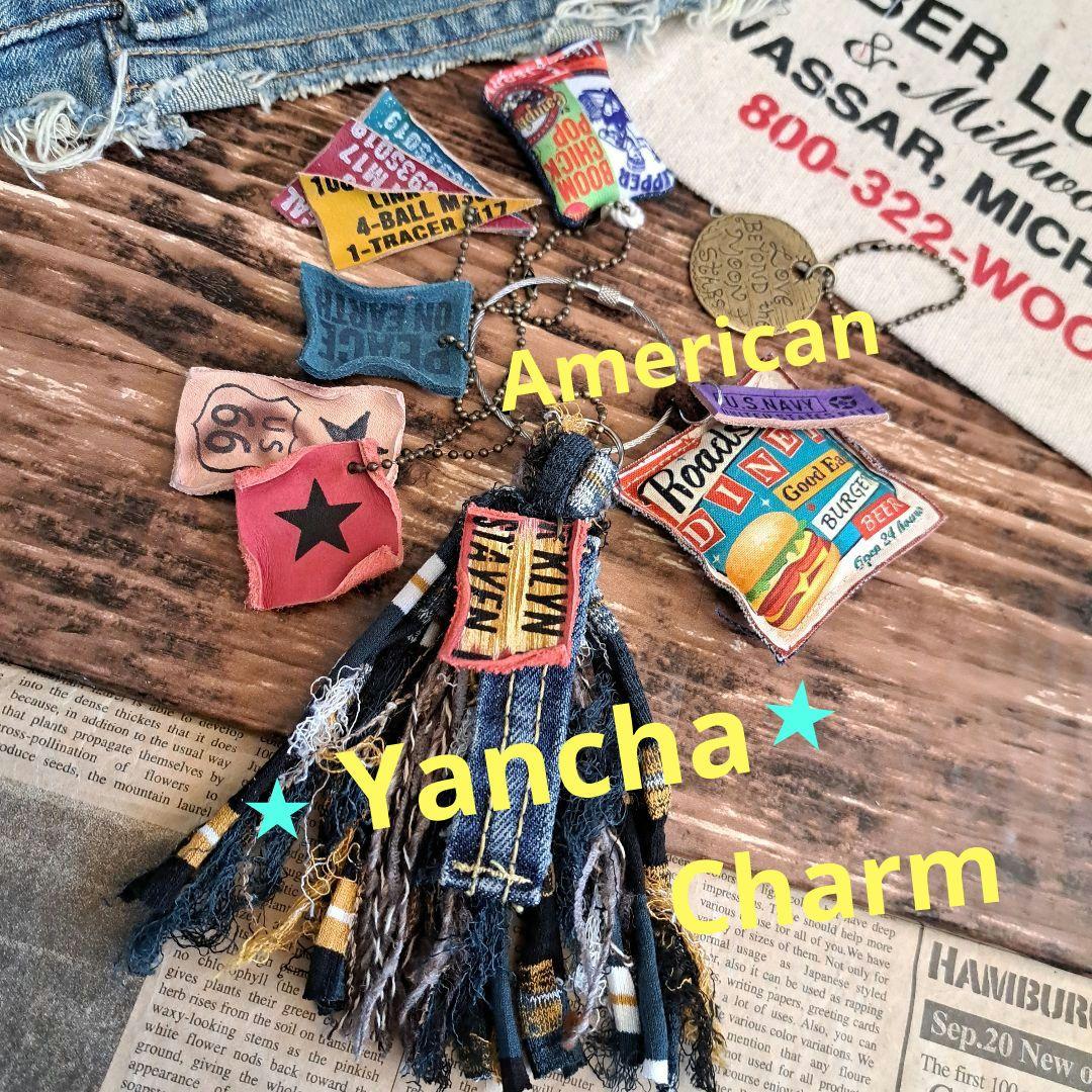 ★ハンバーガーがかわいい★やんちゃアメリカン★ゴールドチャームおまけ★