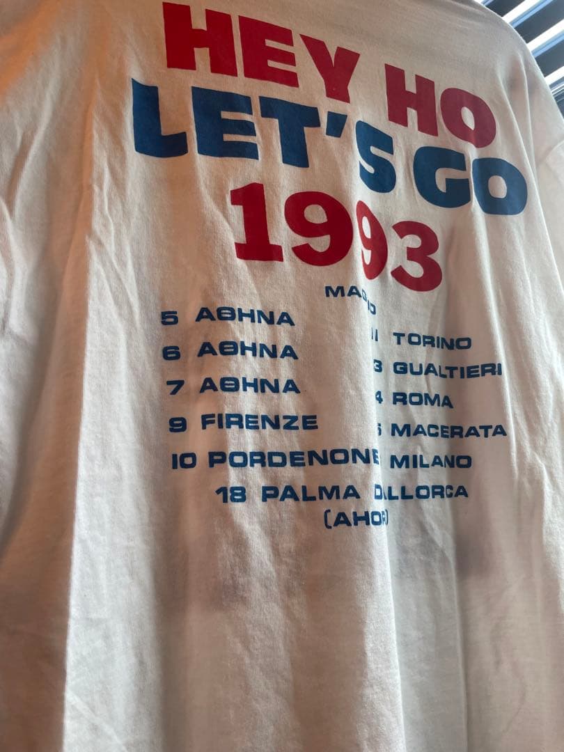【ヴィンテージ 】RAMONES Tシャツ 1993年製