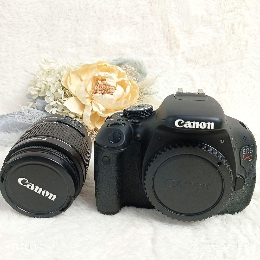 【Canon】EOS Kiss X5とカメラリュックセット 極美品