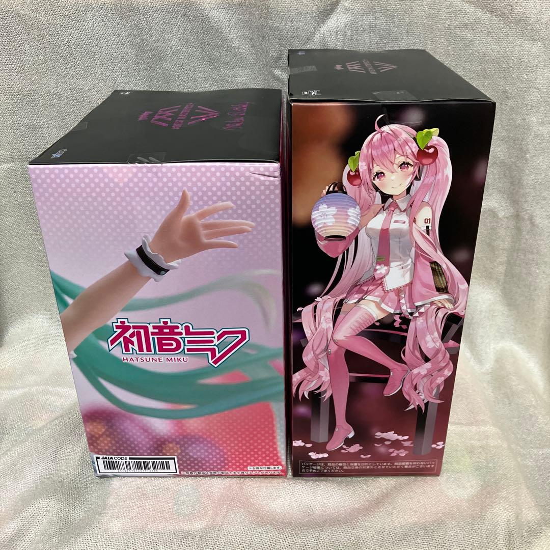 初音ミク　AMP フィギュア　セット