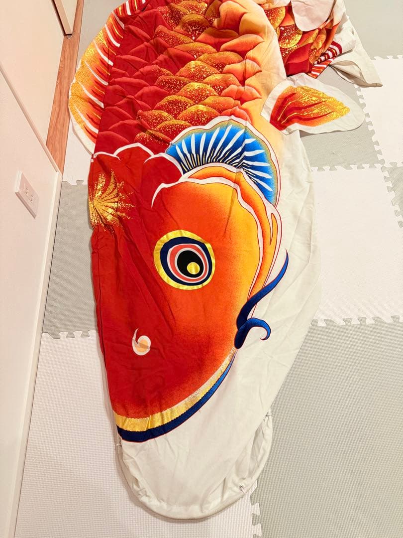 鯉のぼり 5m こどもの日 金箔 セット 庭 巨大 特大 東洋紡 錦鯉