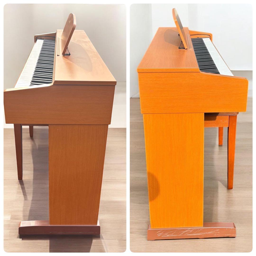 【関西無料配送】ヤマハ YDP-J151 88鍵 電子ピアノ 美品 ブラウン