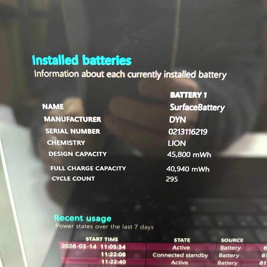 Microsoft SURFACE LAPTOP 4 i7 16G タッチパネル