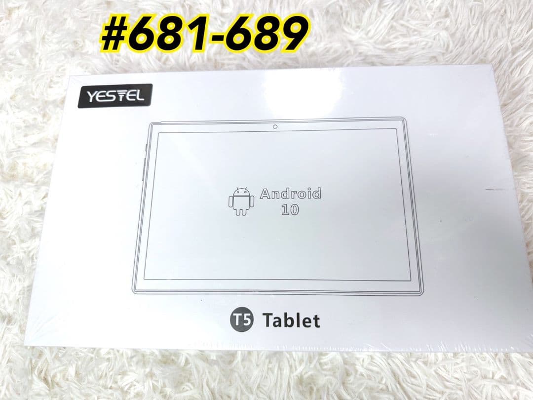 YESTEL タブレット 10インチ 3GB RAM 64GB ブラック