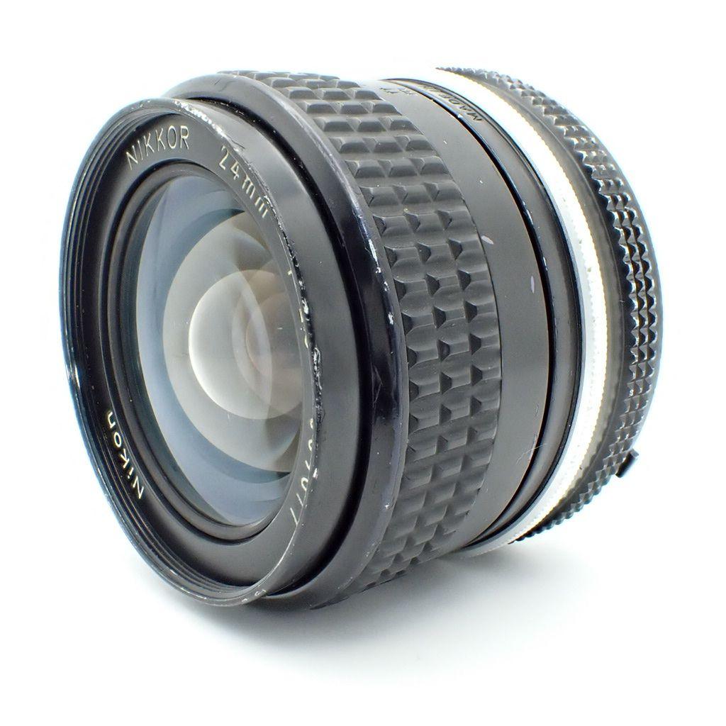 【動作確認済並品】Nikon Ai 24mm f2.8 初期保証付き