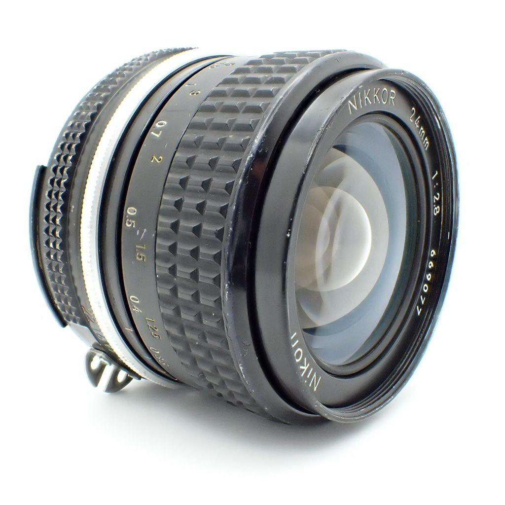 【動作確認済並品】Nikon Ai 24mm f2.8 初期保証付き