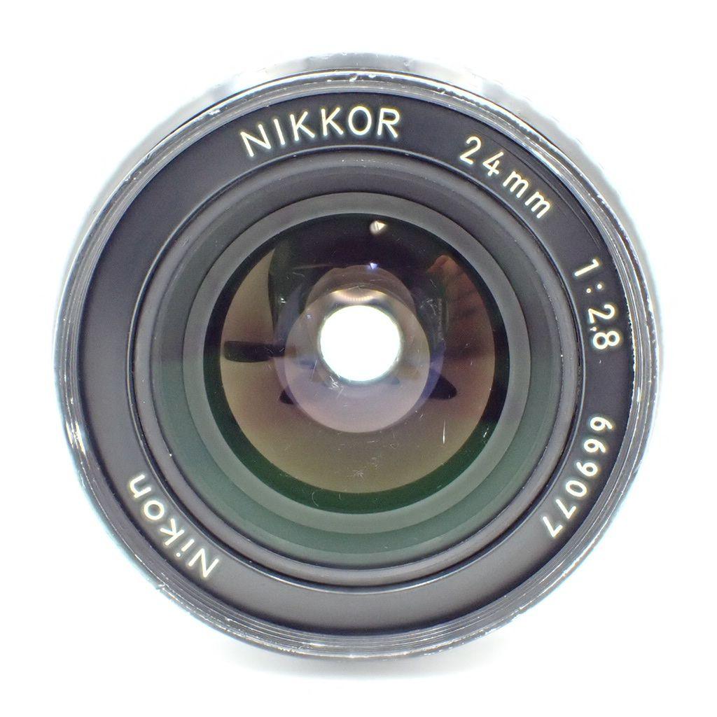 【動作確認済並品】Nikon Ai 24mm f2.8 初期保証付き