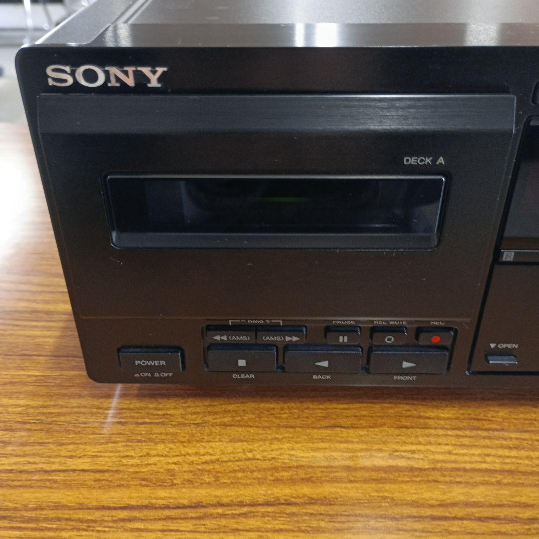 ジャンク品　SONY ステレオカセットデッキ TC-WR965S