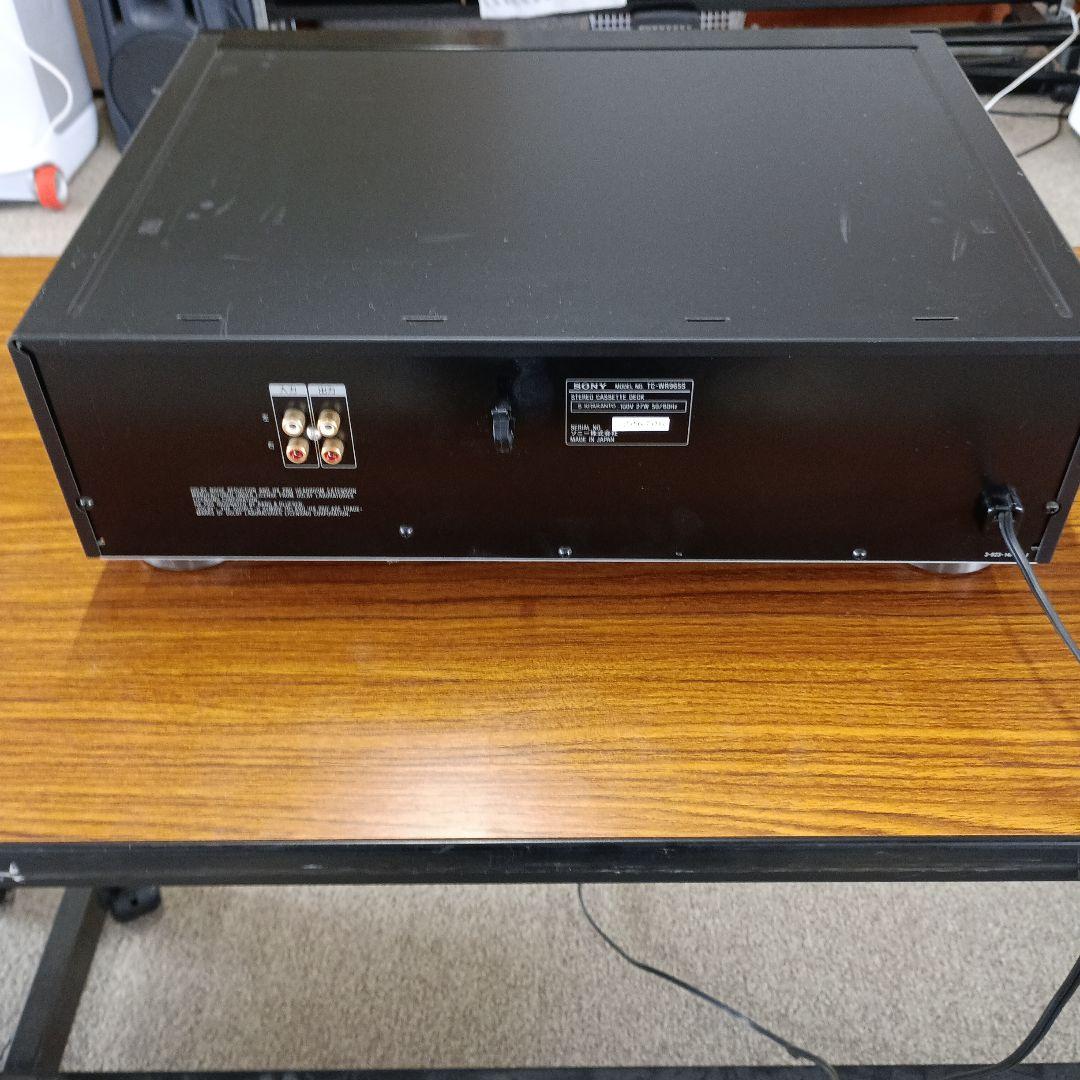ジャンク品　SONY ステレオカセットデッキ TC-WR965S