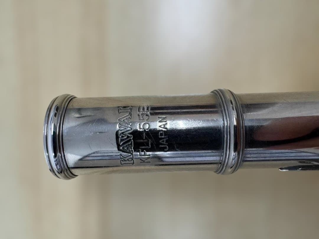 KAWAI KFL-55E フルート 本体 ケース付き 吹奏楽 楽器