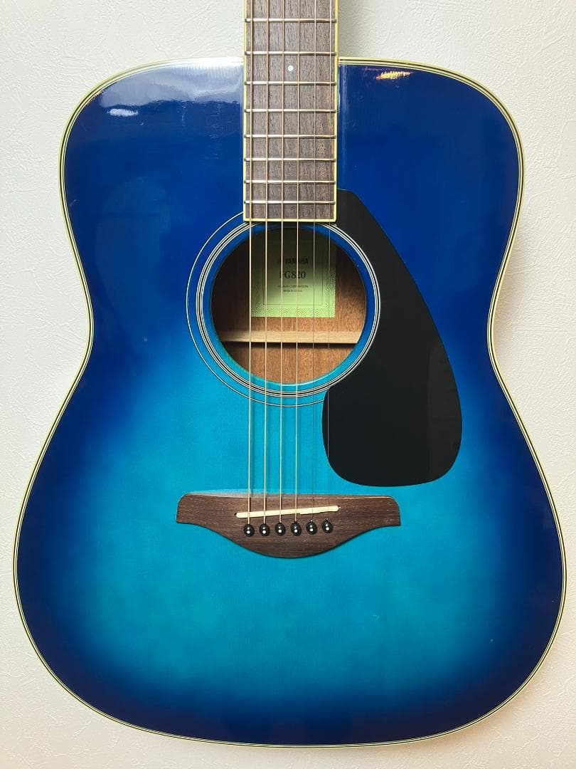 YAMAHA ヤマハ FG820【調整済】 牛骨ナット＆サドル交換・新品弦