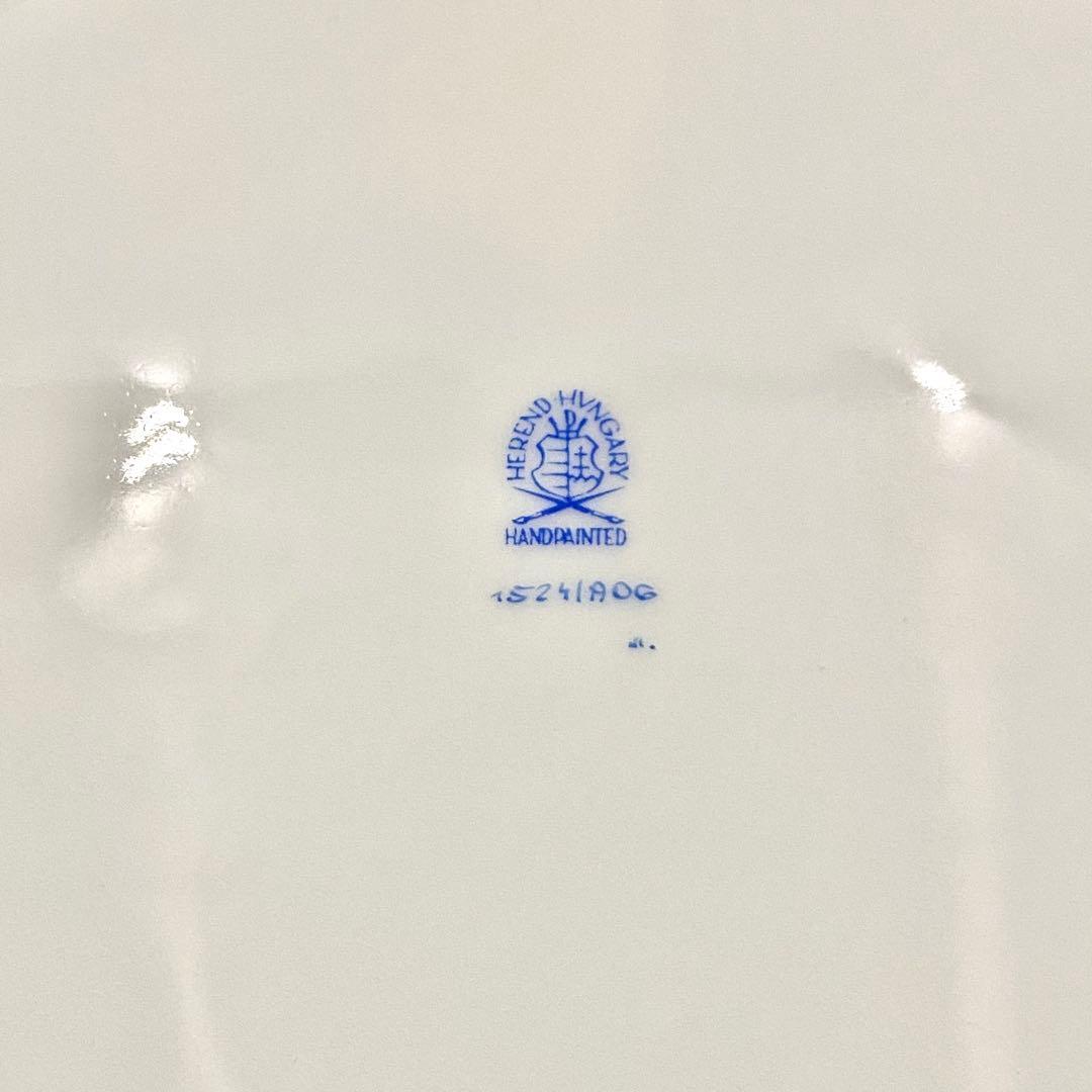 HEREND ヘレンド アポニーオレンジ プレート 26cm 大皿 ディナー①