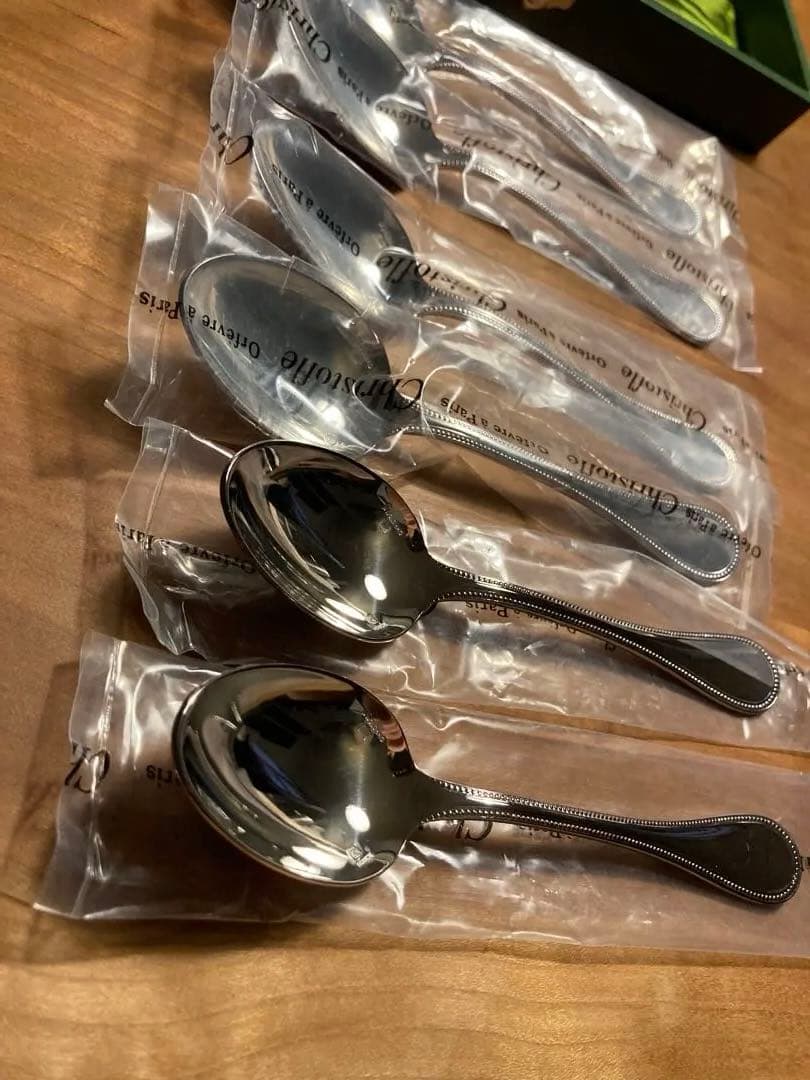 【極美品】クリストフル スプーンセット 6点 カトラリーセット