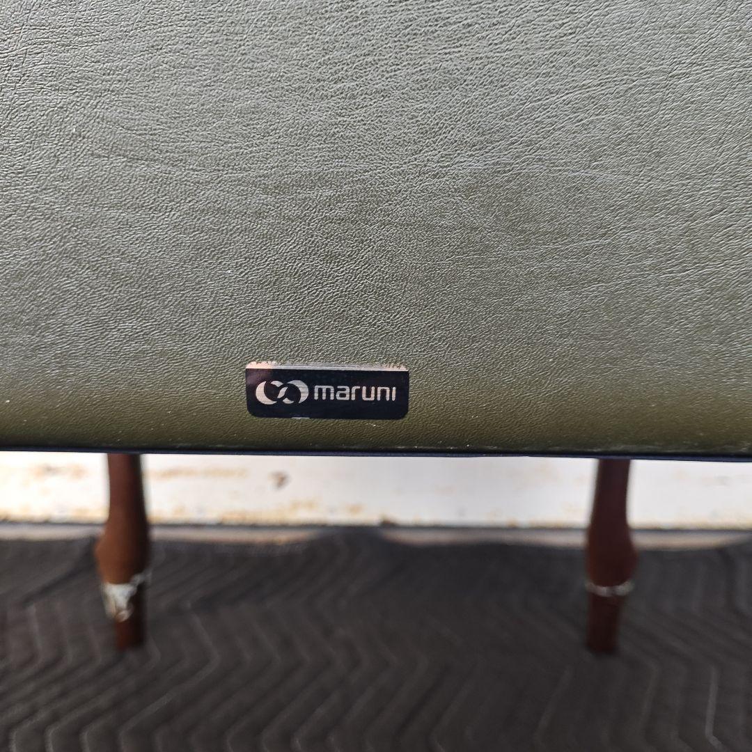 【送料込み】maruni/マルニ ベルサイユ 本革張 ハイバックチェア