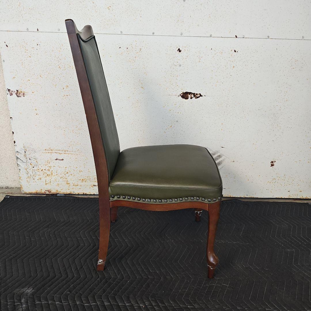 【送料込み】maruni/マルニ ベルサイユ 本革張 ハイバックチェア