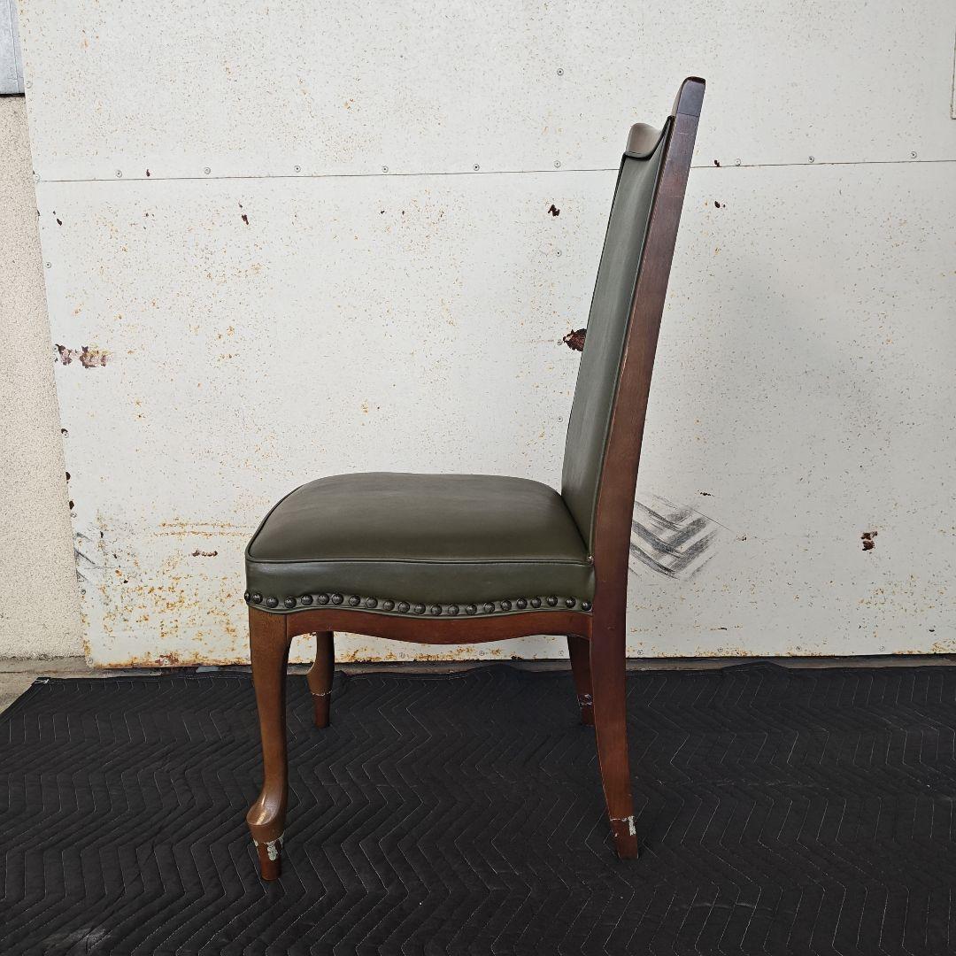 【送料込み】maruni/マルニ ベルサイユ 本革張 ハイバックチェア