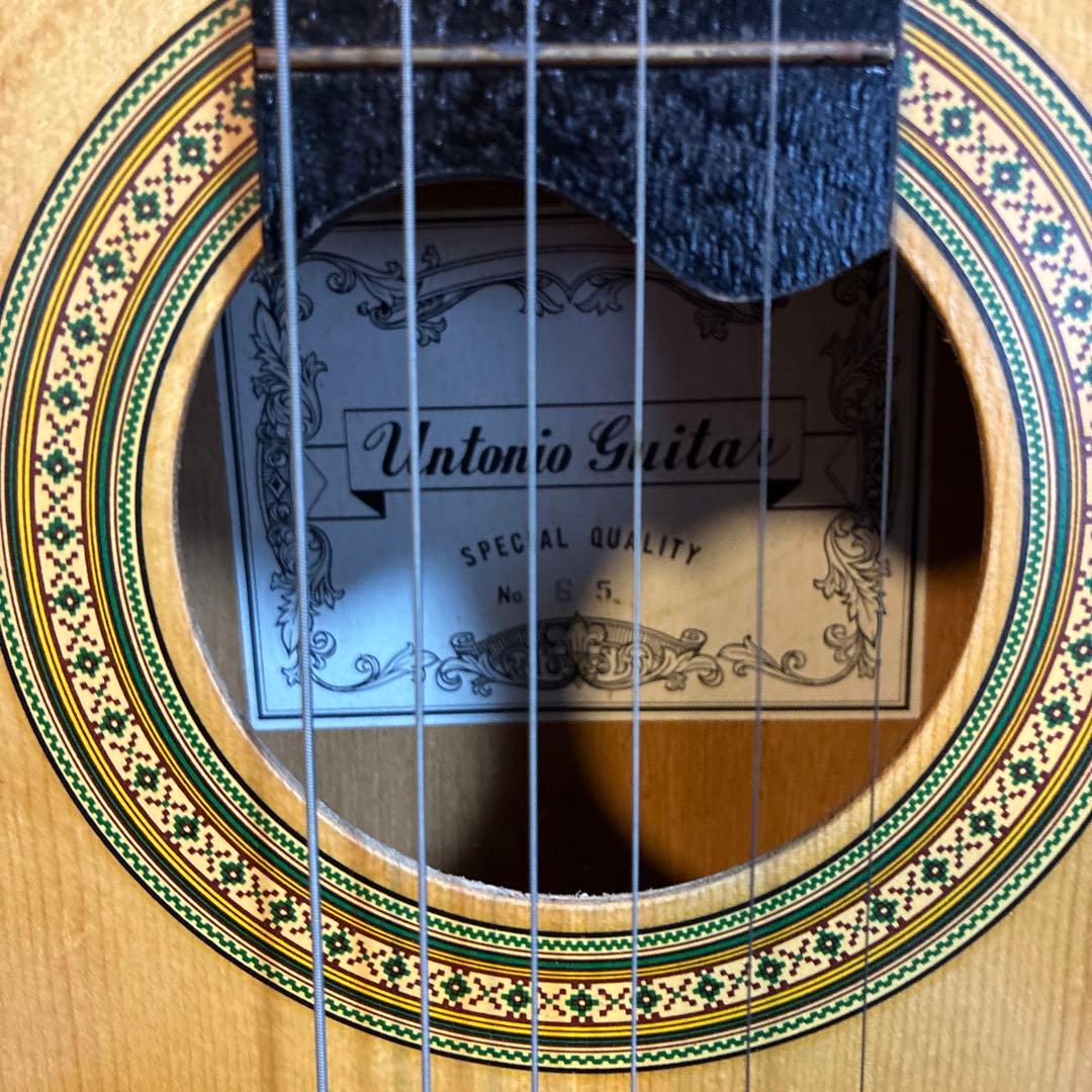 らっき組電子ギターとAntonio Guitarra No. S5ギター