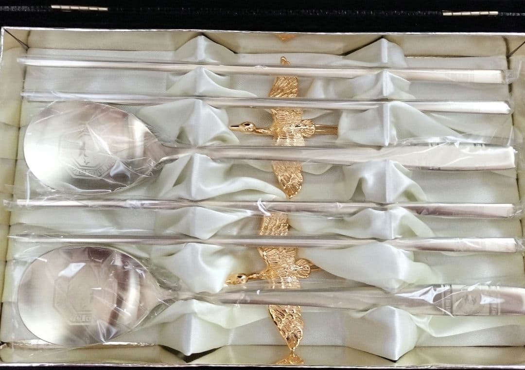 韓国スポンとおはし　ギフトセット