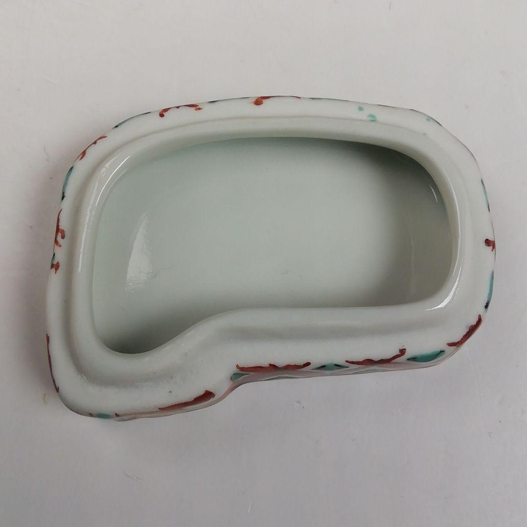 Ｗ２７８　香合　『色絵　立雛』『高野昭阿弥 造』　共箱　茶道具