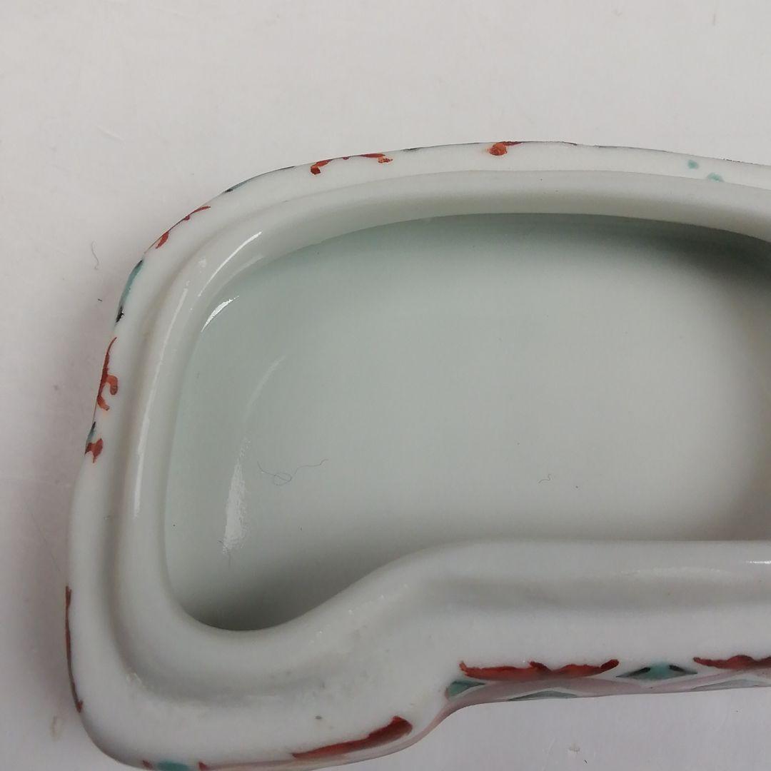 Ｗ２７８　香合　『色絵　立雛』『高野昭阿弥 造』　共箱　茶道具