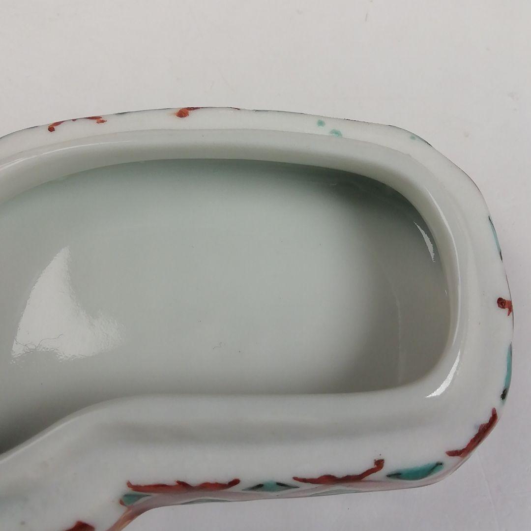 Ｗ２７８　香合　『色絵　立雛』『高野昭阿弥 造』　共箱　茶道具