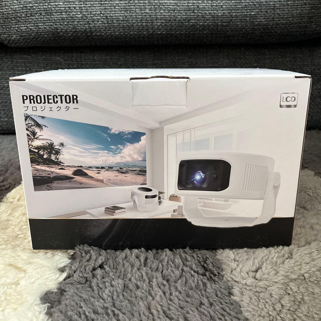 【新品未使用】プロジェクター ホームシアター 1080P 8K対応＆HDR高画質