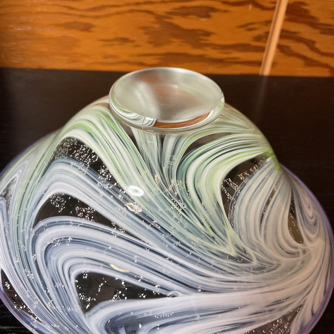 吹き硝子の器