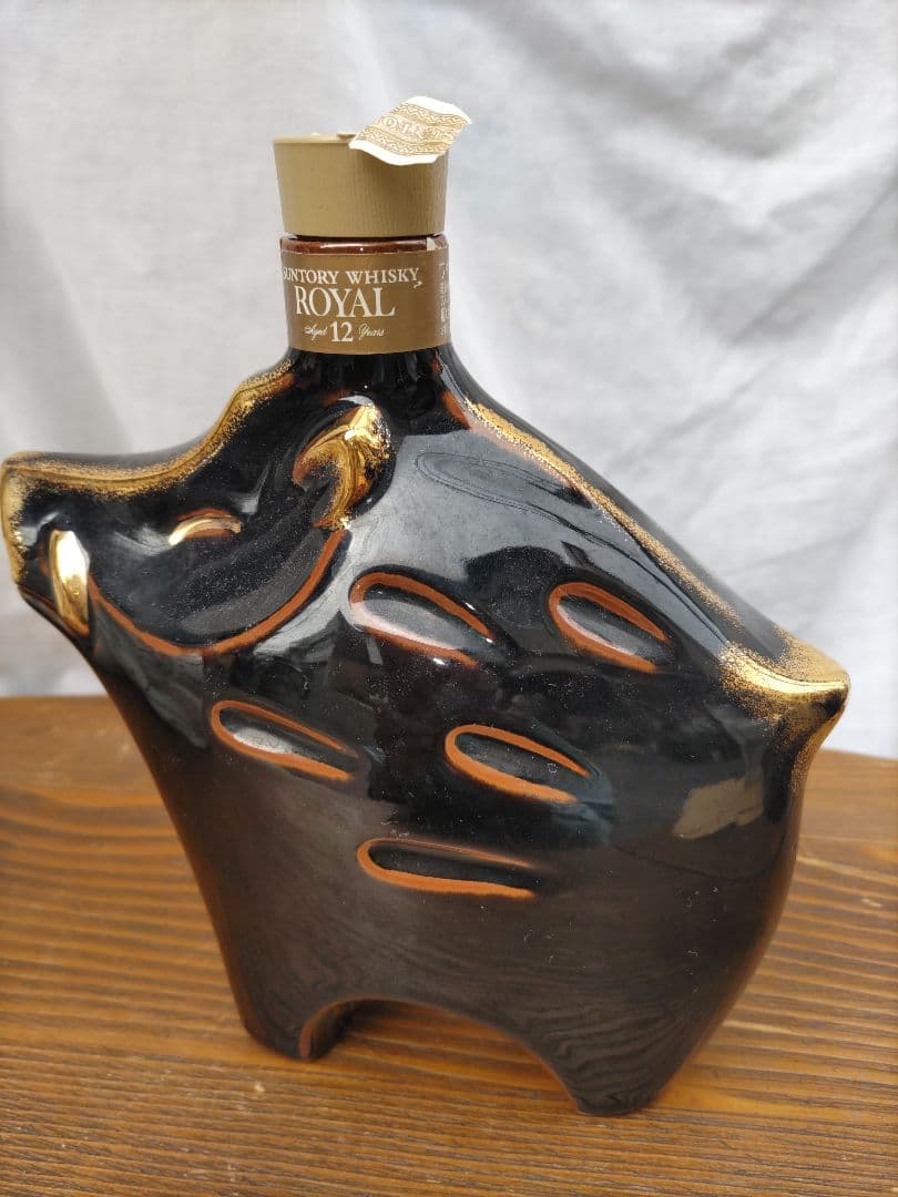 陶器製動物型ボトルセット一品1800円