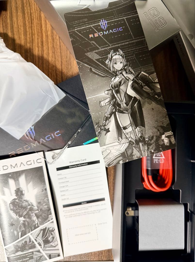 REDMAGIC 9 Pro 16G + 512GB fall と諸々