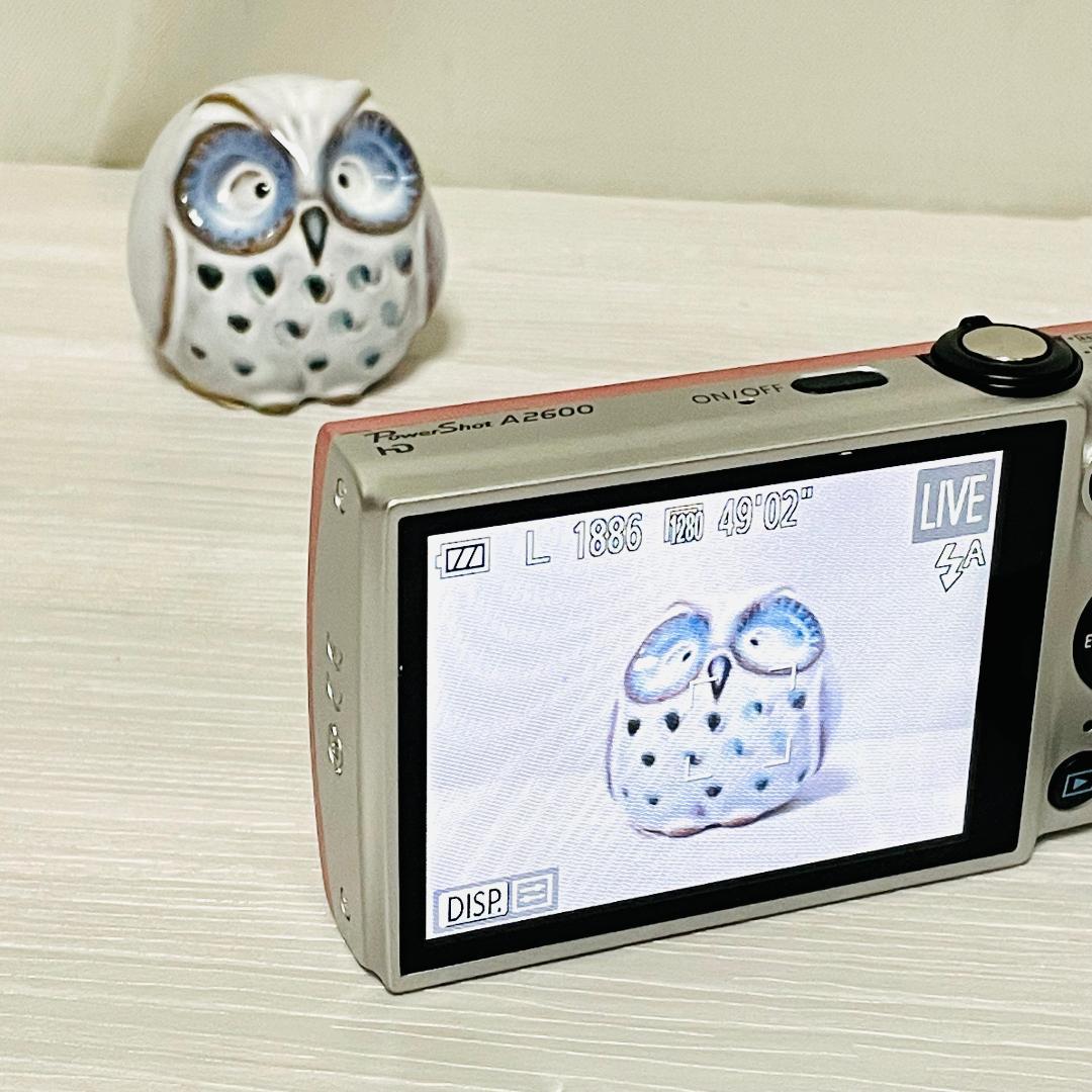 【美品】 Canon PowerShot A2600 ピンク SDカード付