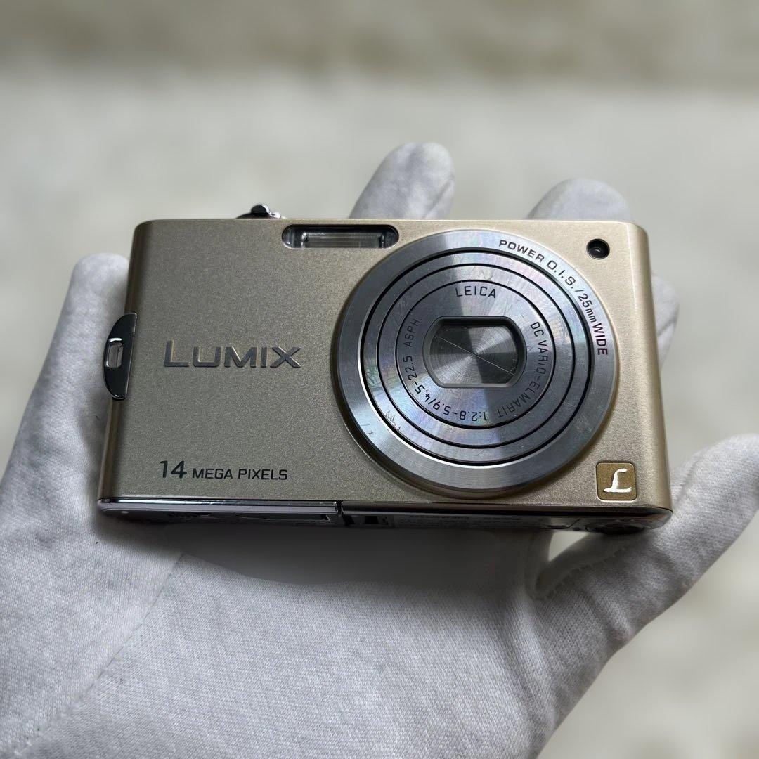 動作確認済み Panasonic LUMIX DMC-FX66　ゴールド