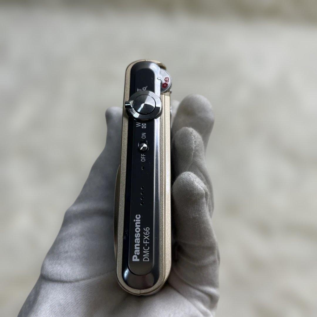動作確認済み Panasonic LUMIX DMC-FX66　ゴールド