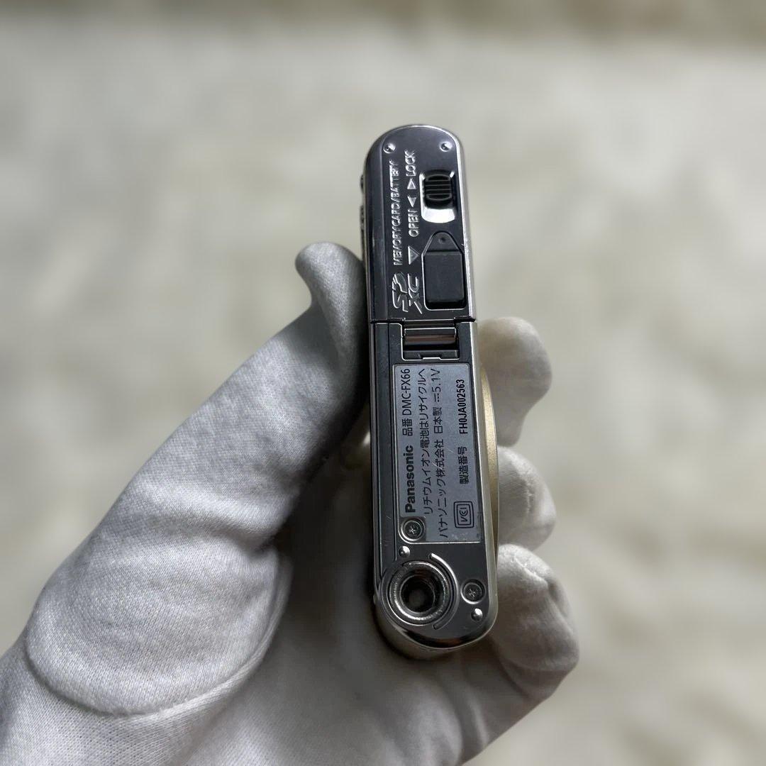 動作確認済み Panasonic LUMIX DMC-FX66　ゴールド