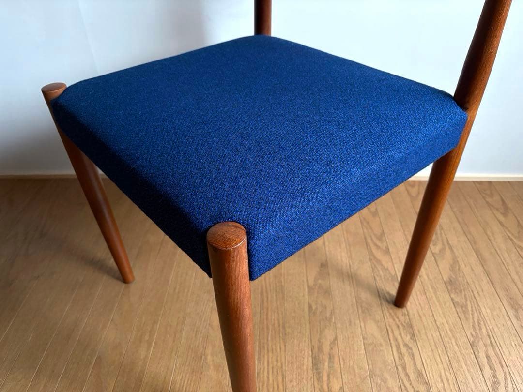 北欧デンマーク ヴィンテージ家具 チーク無垢材 工芸チェア ① アンティーク