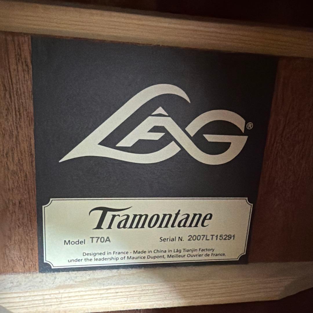 LAG GUITARS Tramontane T70A アコギ