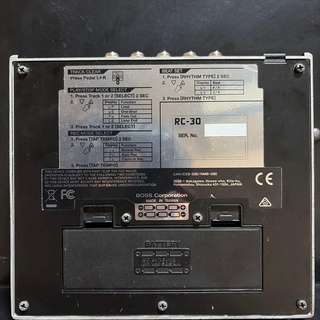ギター RC30 BOSS LOOP STATION