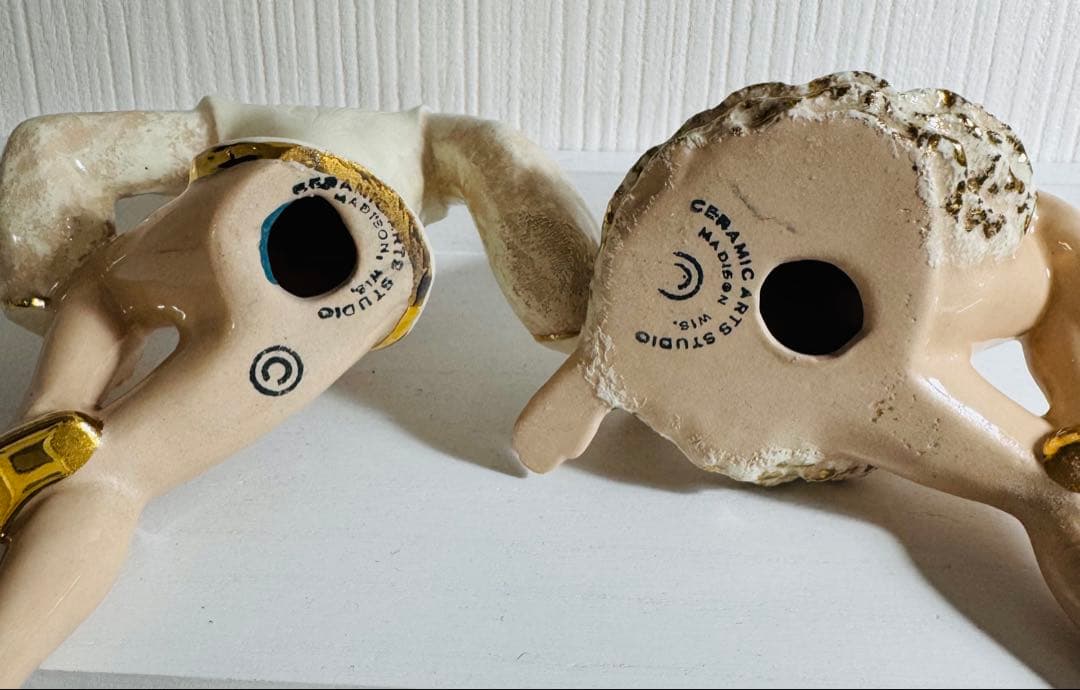 セラミックアーツスタジオ　シッターオブジェ　バレットダンサー　50s